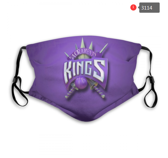 NBA Sacramento Kings #4 Dust mask with filter